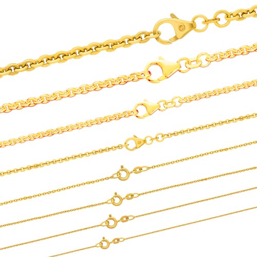Massive edle goldkette - massive,