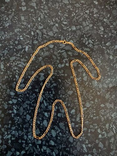 Gold 585 kette figaro - gold,
