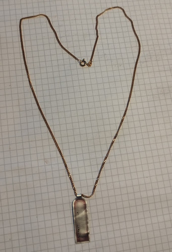 Rot gold kette - rot, 585