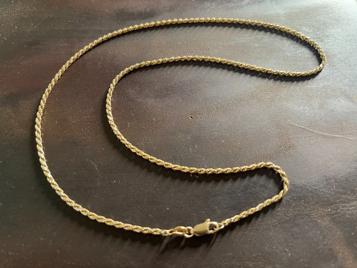 Kordel kette gold 585 14k - kette,