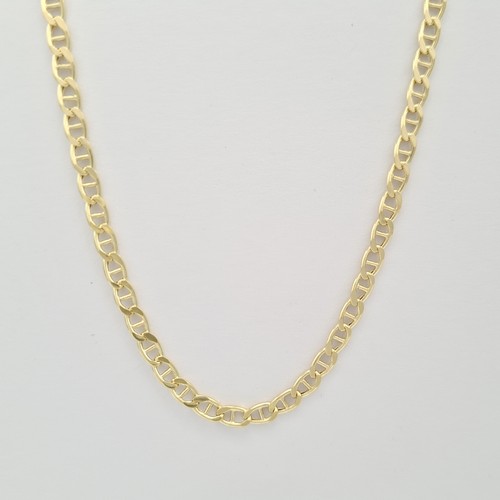 585 gold kette 60cm panzer - 585,