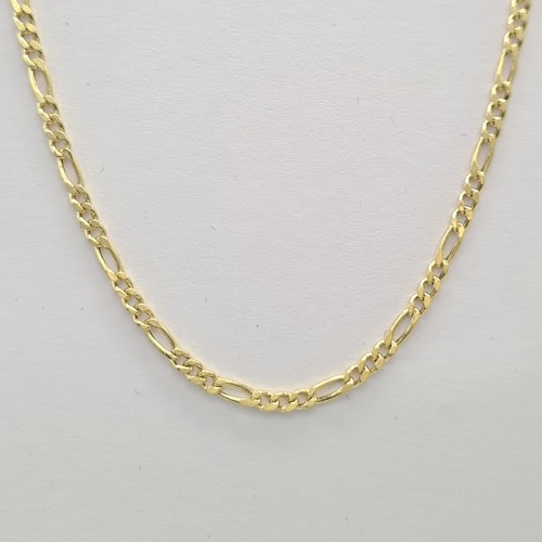 585 gold damen - kette, figaro