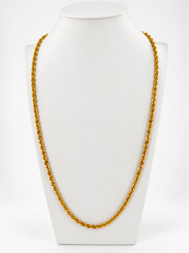 Kordelkette 585 gold - kordelkette,