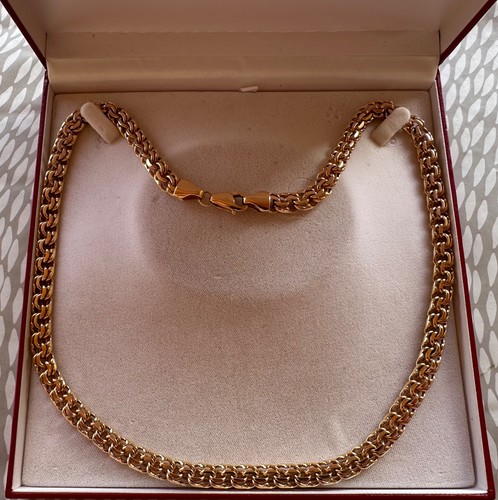 Goldkette 585 massiv 122 - 585,